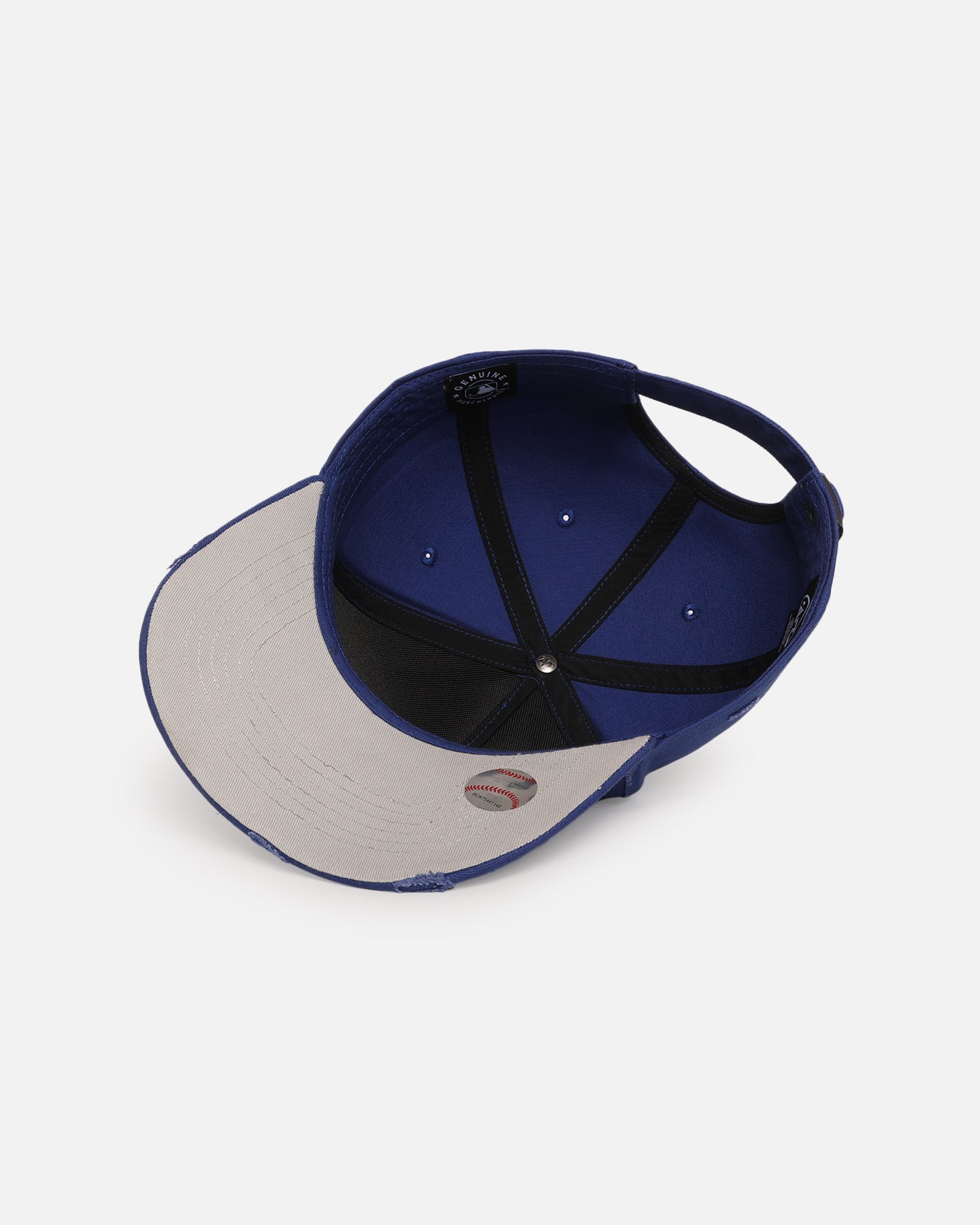 47 Brand Los Angeles Dodgers 'Destruct Gothic Visor' 47 Offside Strapback Royal/Royal