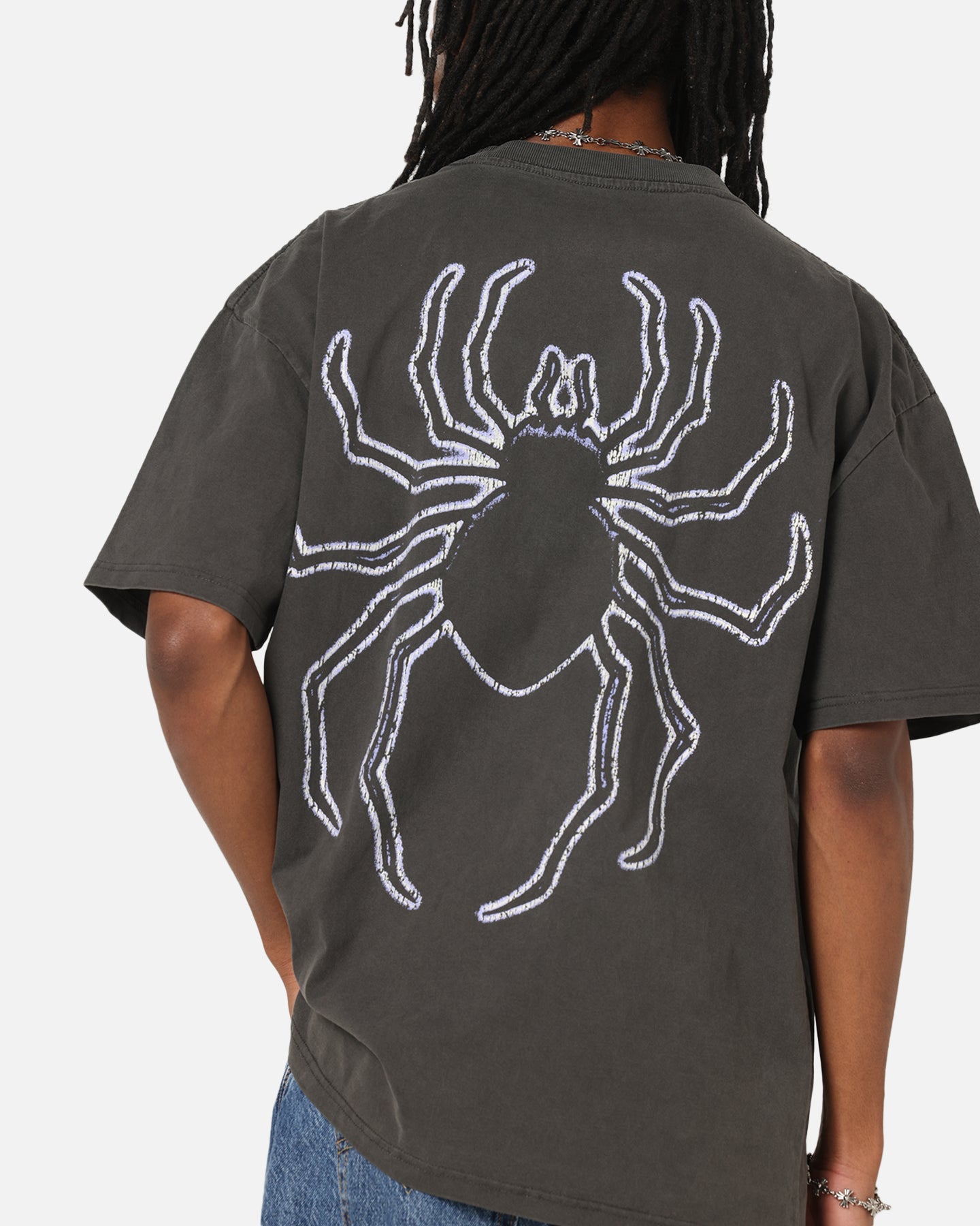 73Studio X Hunter X Hunter Hisoka Heavyweight T-Shirt Black Wash