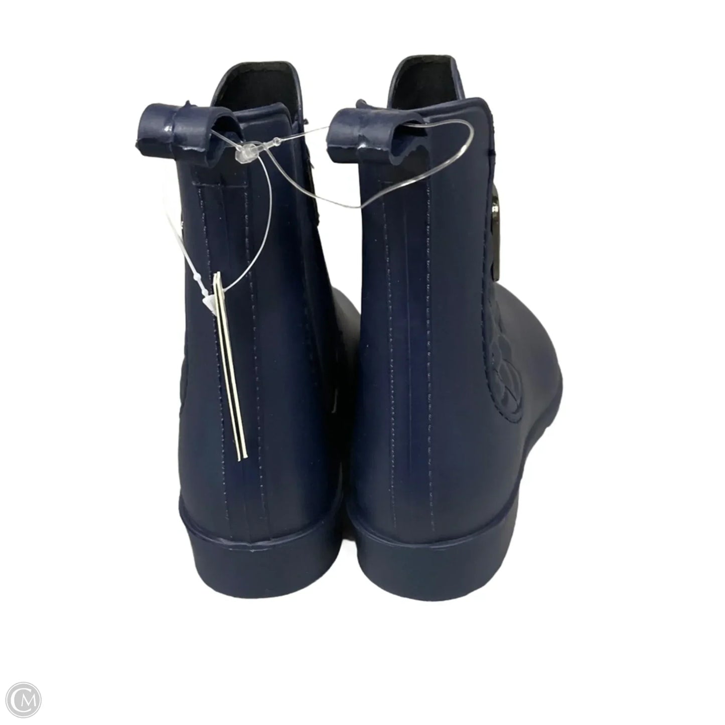 Boots Ankle Flats By Clothes Mentor In Navy, Size: 6