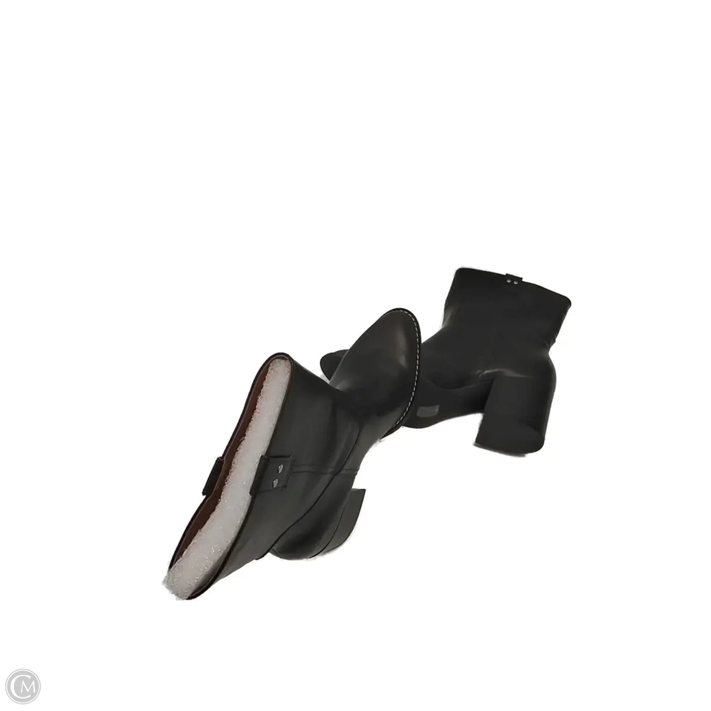 Boots Ankle Heels By Clothes Mentor In Brown, Size: 10