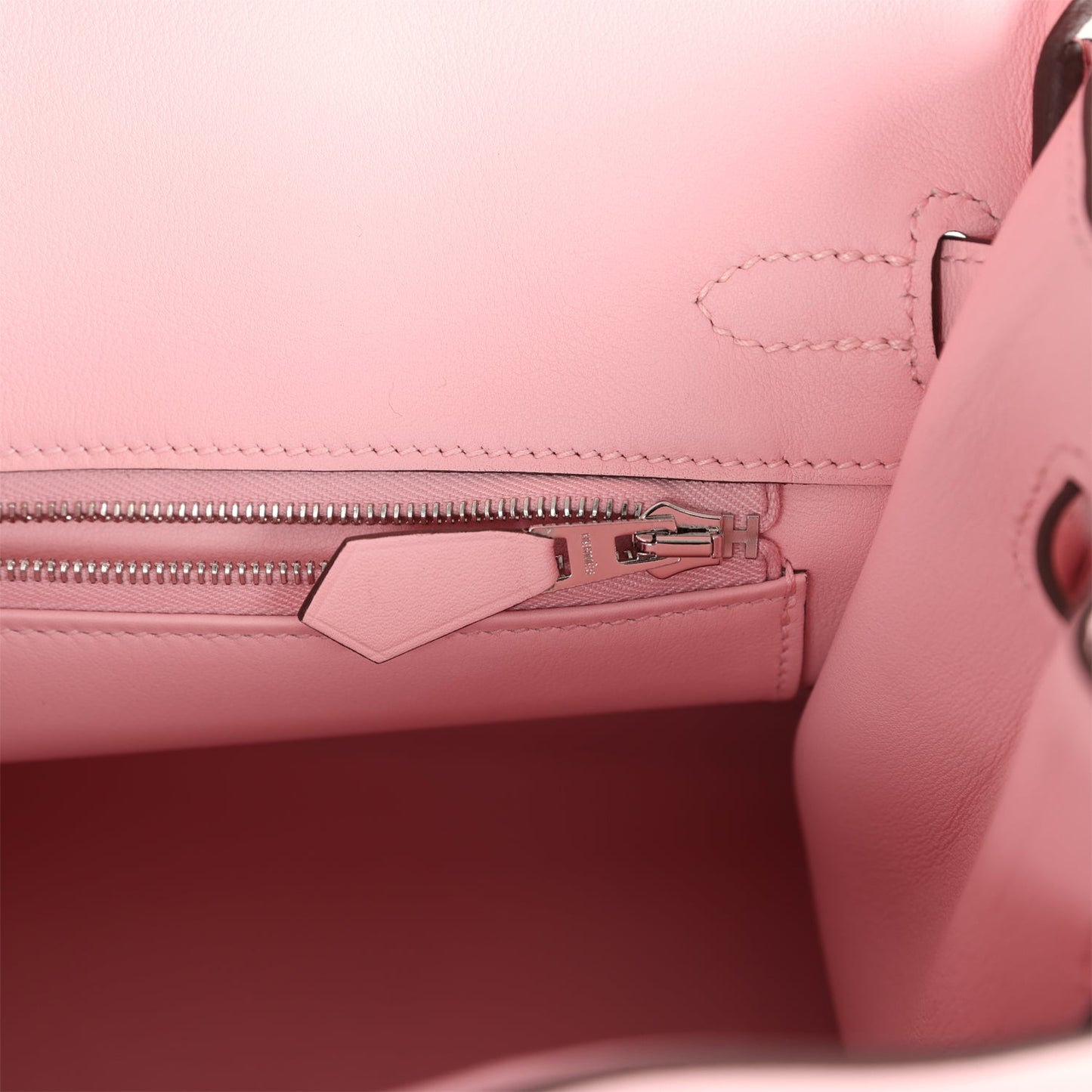 Hermes Birkin 25 Rose Sakura Swift Palladium Hardware