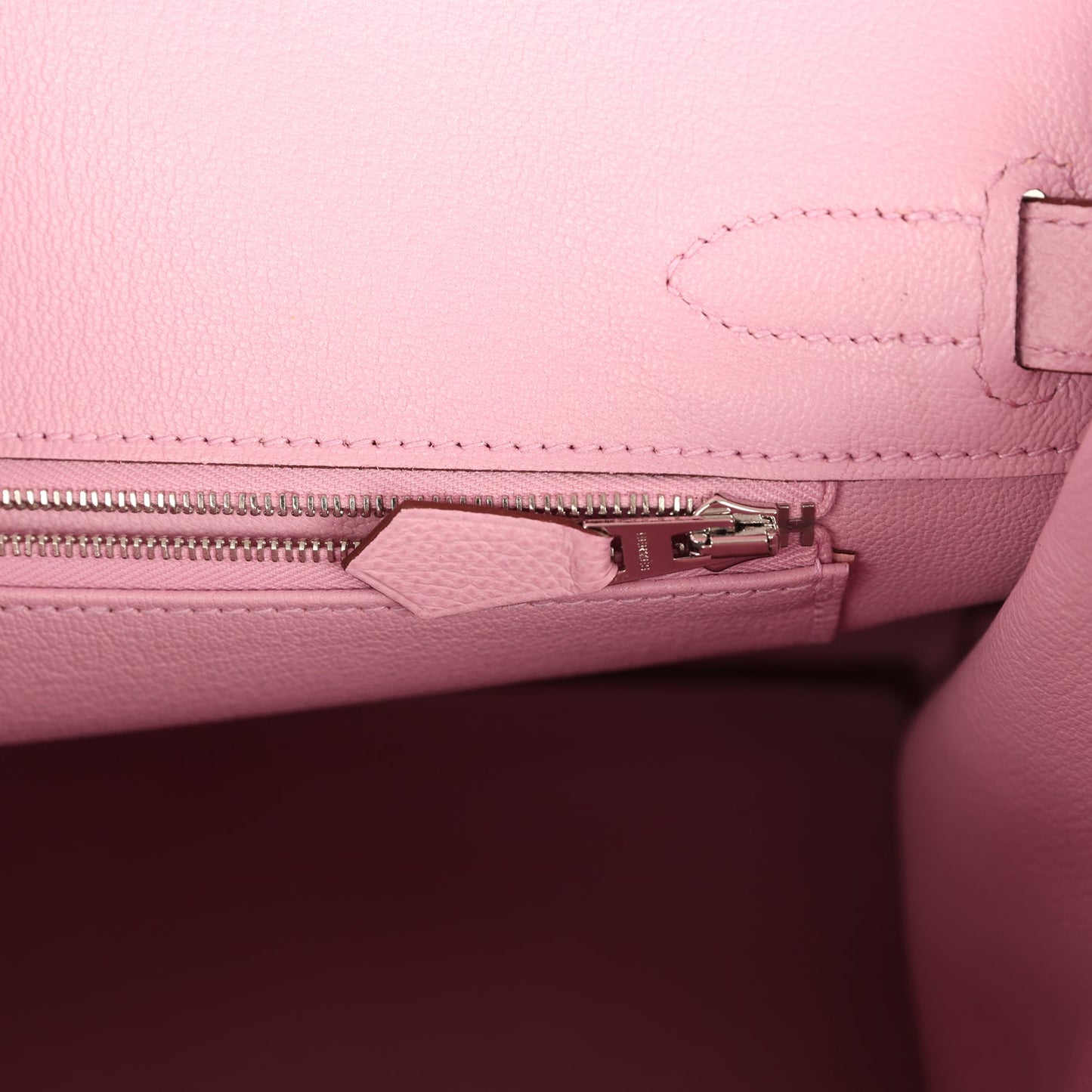 Hermes Birkin 30 Mauve Sylvestre Epsom Palladium Hardware