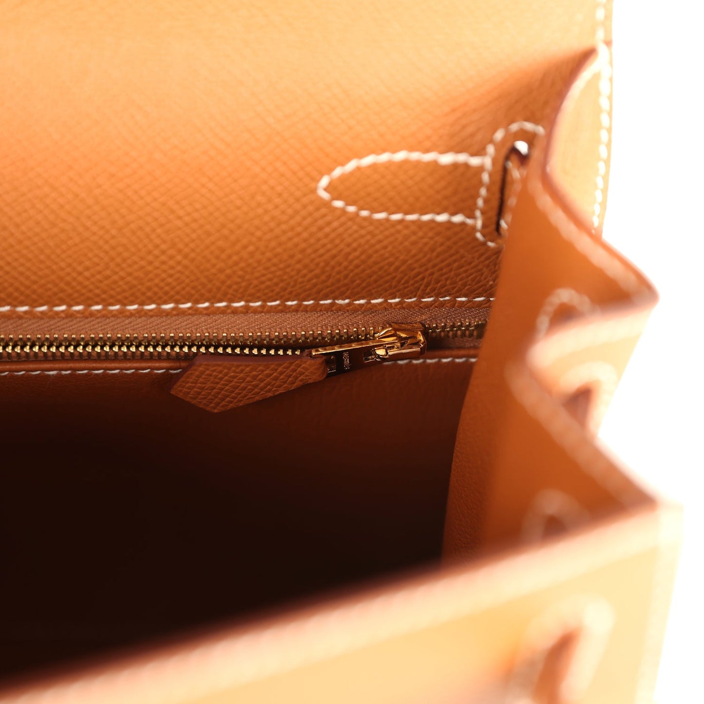 Hermes Kelly Sellier 28 Gold Epsom Gold Hardware