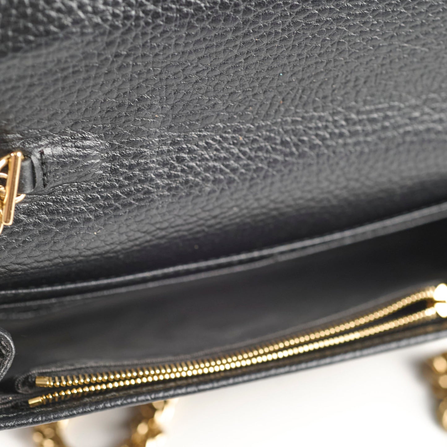 Gucci Wallet On Chain Black