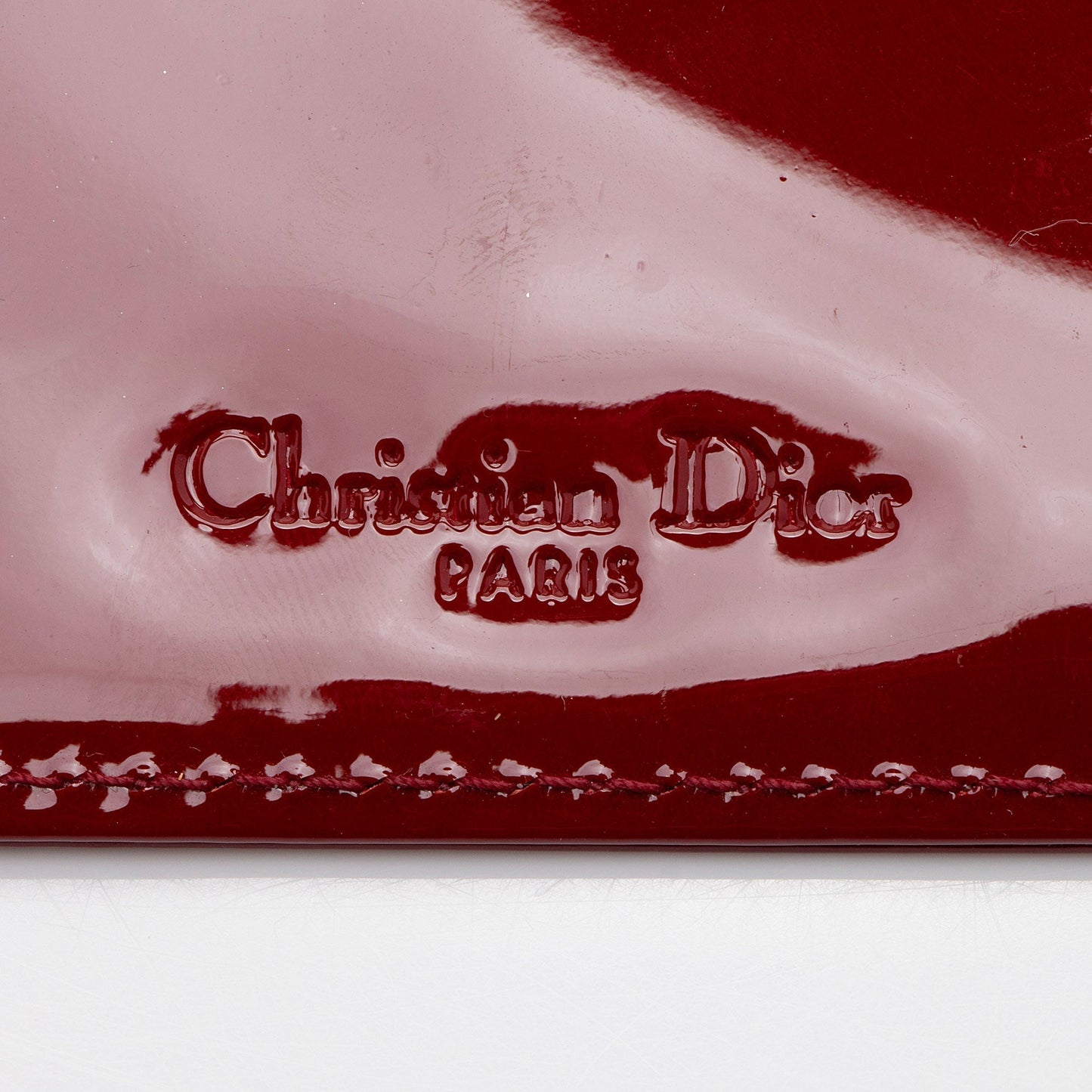 Dior Patent Leather Lady Dior Insert