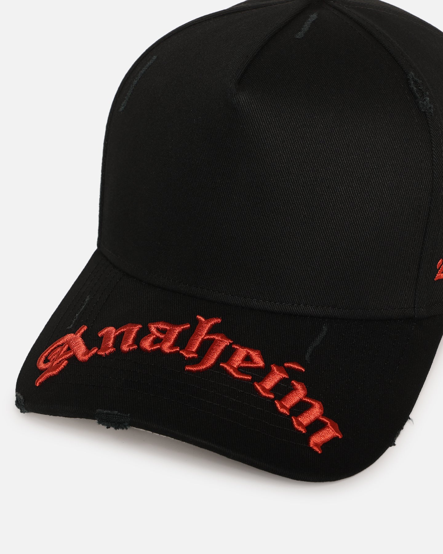 47 Brand Anaheim Ducks 'Destruct Gothic Visor' 47 Offside Strapback Black/Black