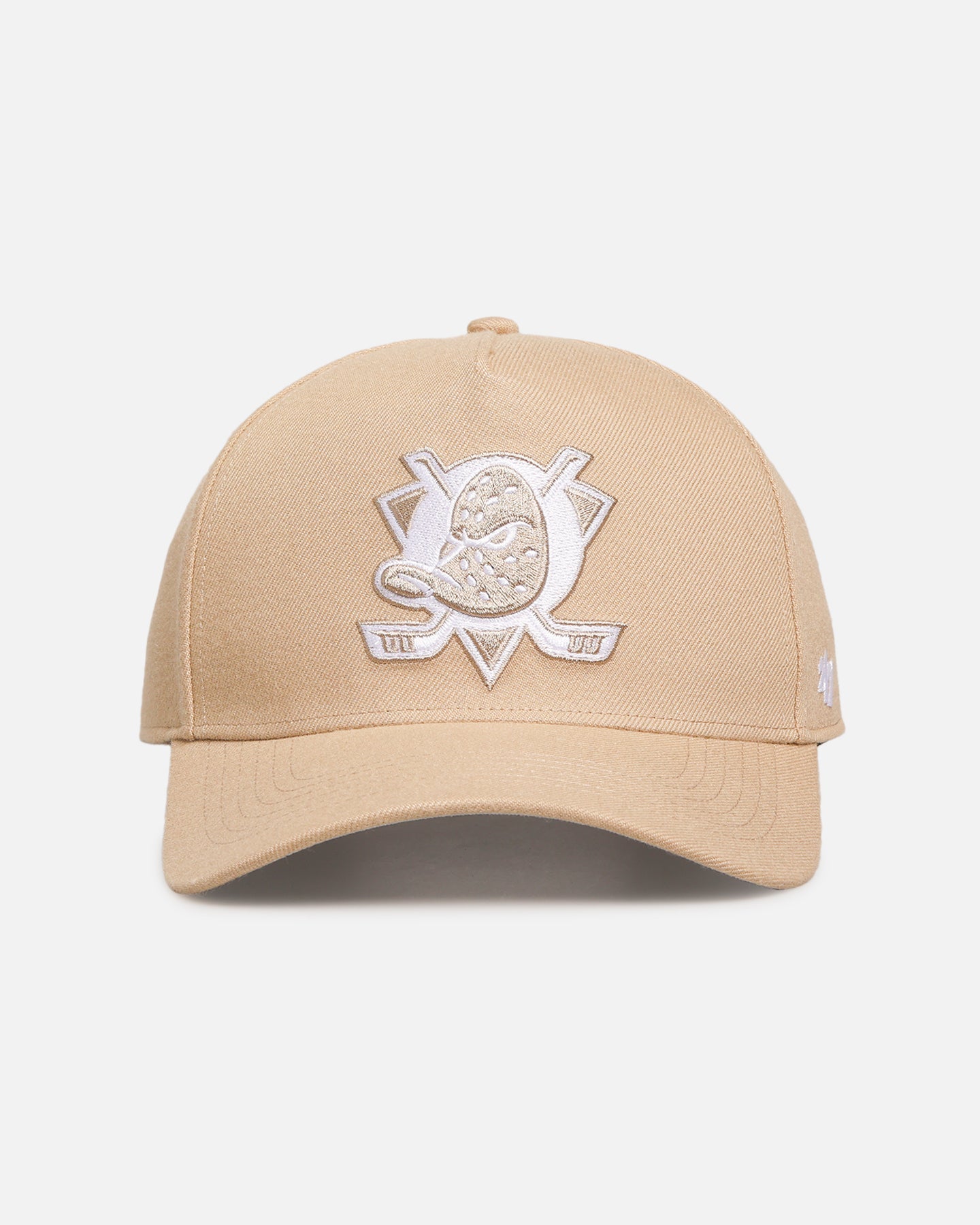 47 Brand Anaheim Ducks 47 MVP DT Snapback Khaki/White