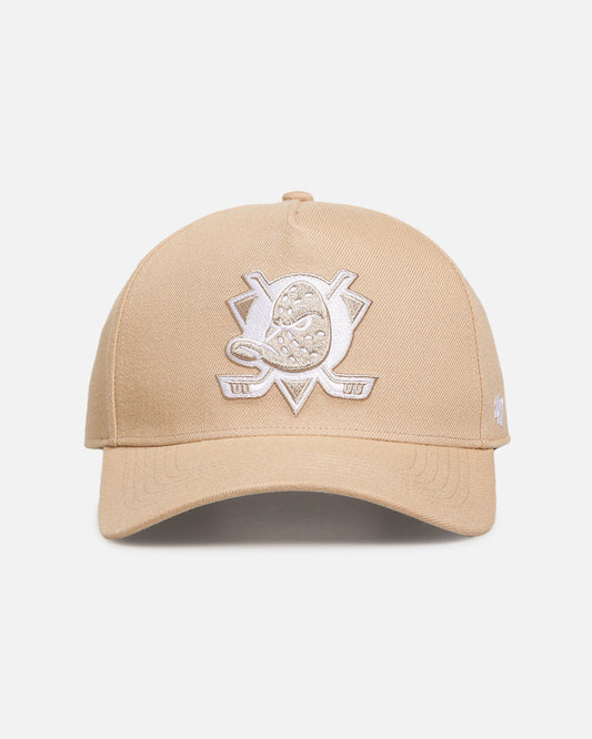 47 Brand Anaheim Ducks 47 MVP DT Snapback Khaki/White