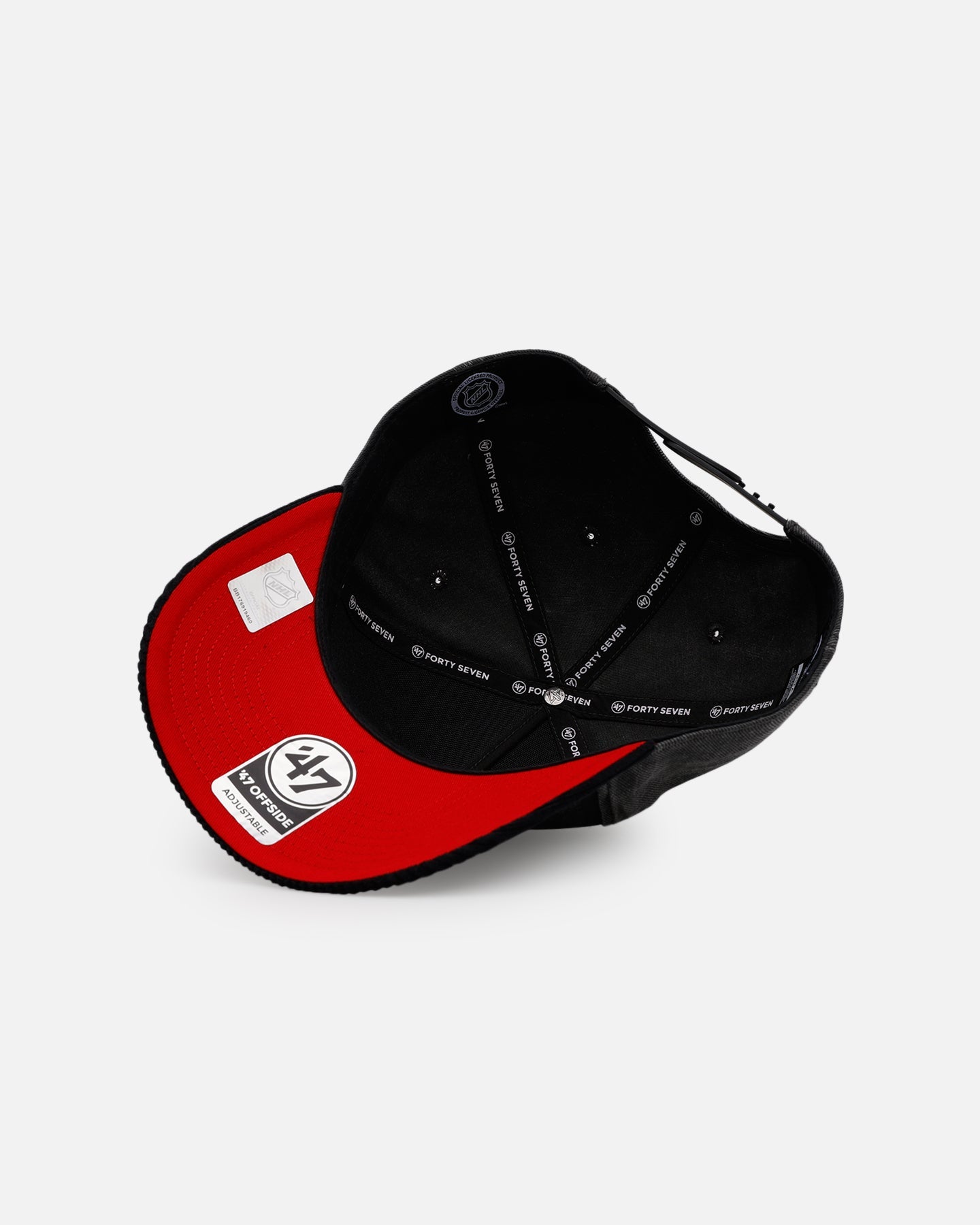 47 Brand Chicago Blackhawks 'Black & Red' 47 Offside Snapback Black/Red