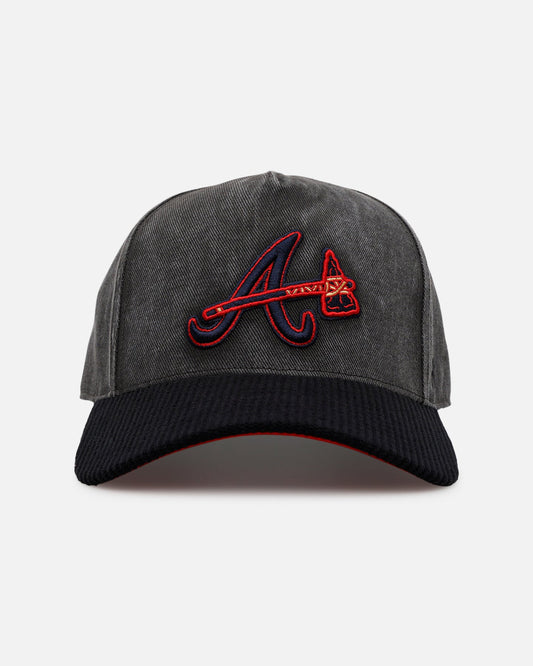47 Brand Atlanta Braves 'Black & Red' 47 Offside Snapback Black/Red