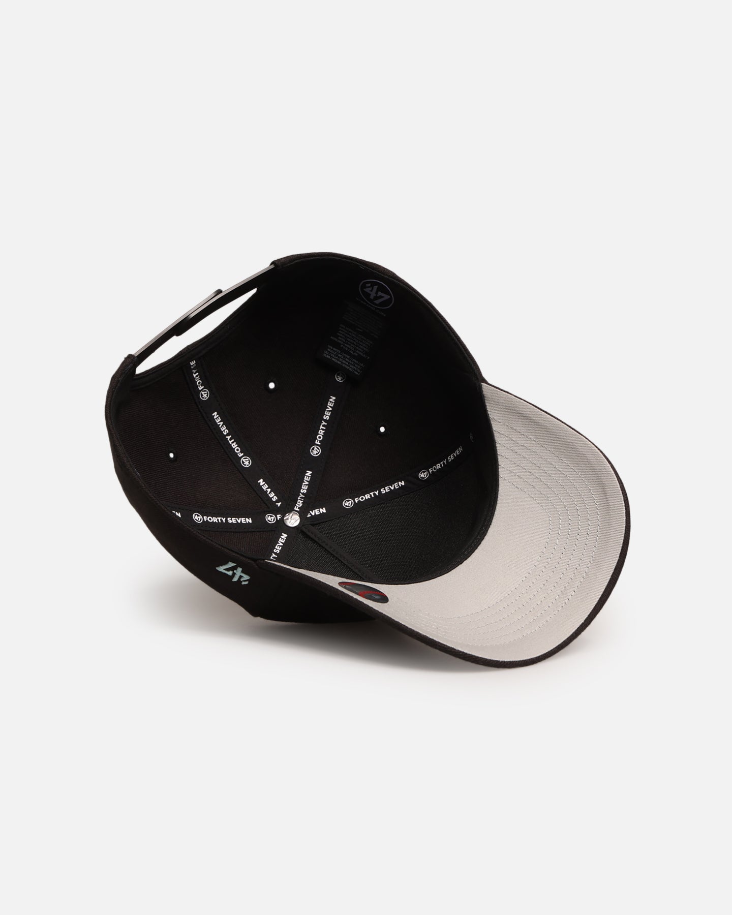 47 Brand Los Angeles Dodgers 'Black Turquoise' 47 MVP Snapback Black/Turquoise