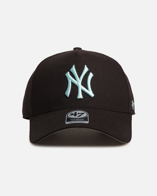 47 Brand New York Yankees 'Black Turquoise' 47 MVP Snapback Black/Turquoise