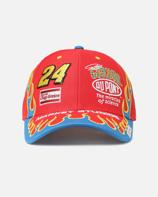 47 Brand X Market Studios 'Flames' 47 MVP Strapback Torch Red