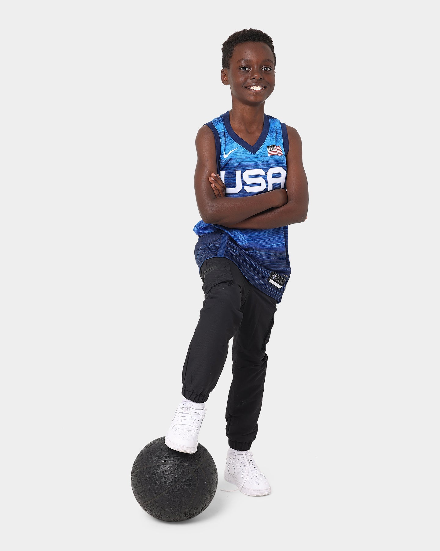 Nike Kid's Team USA Olympic Swingman Road Jersey