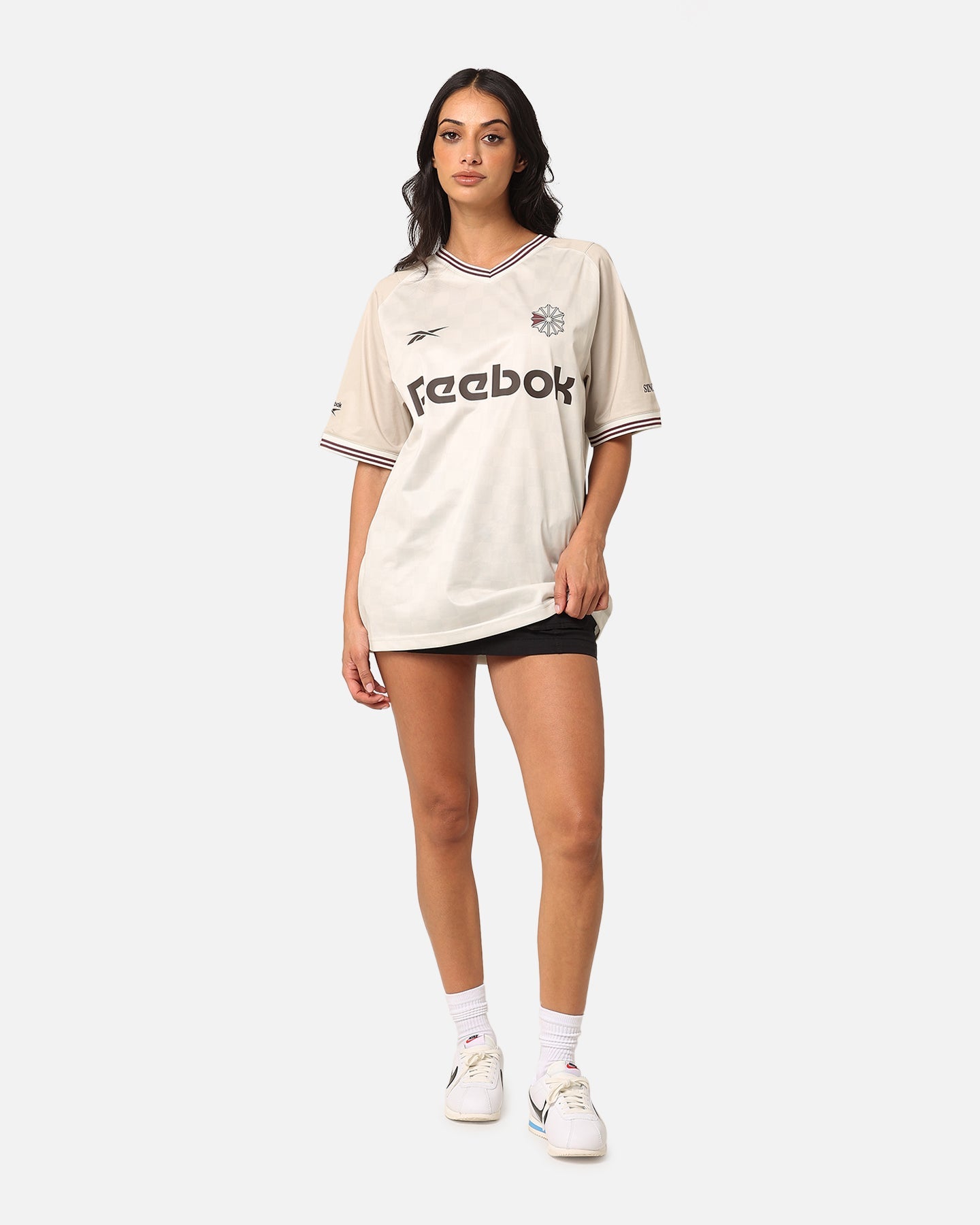 Reebok Beige Heritage Jersey Utility Brown