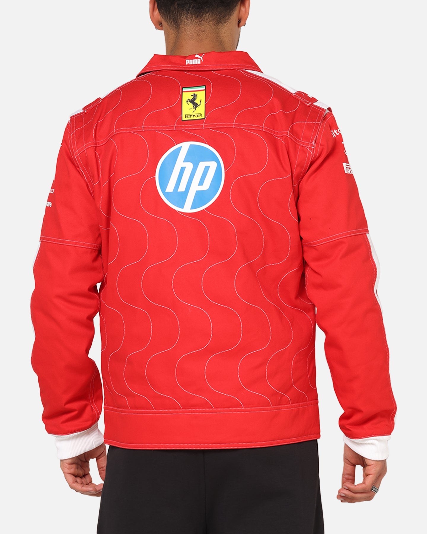 Puma X Scuderia Ferrari Monza Racing Jacket Rosso Corsa