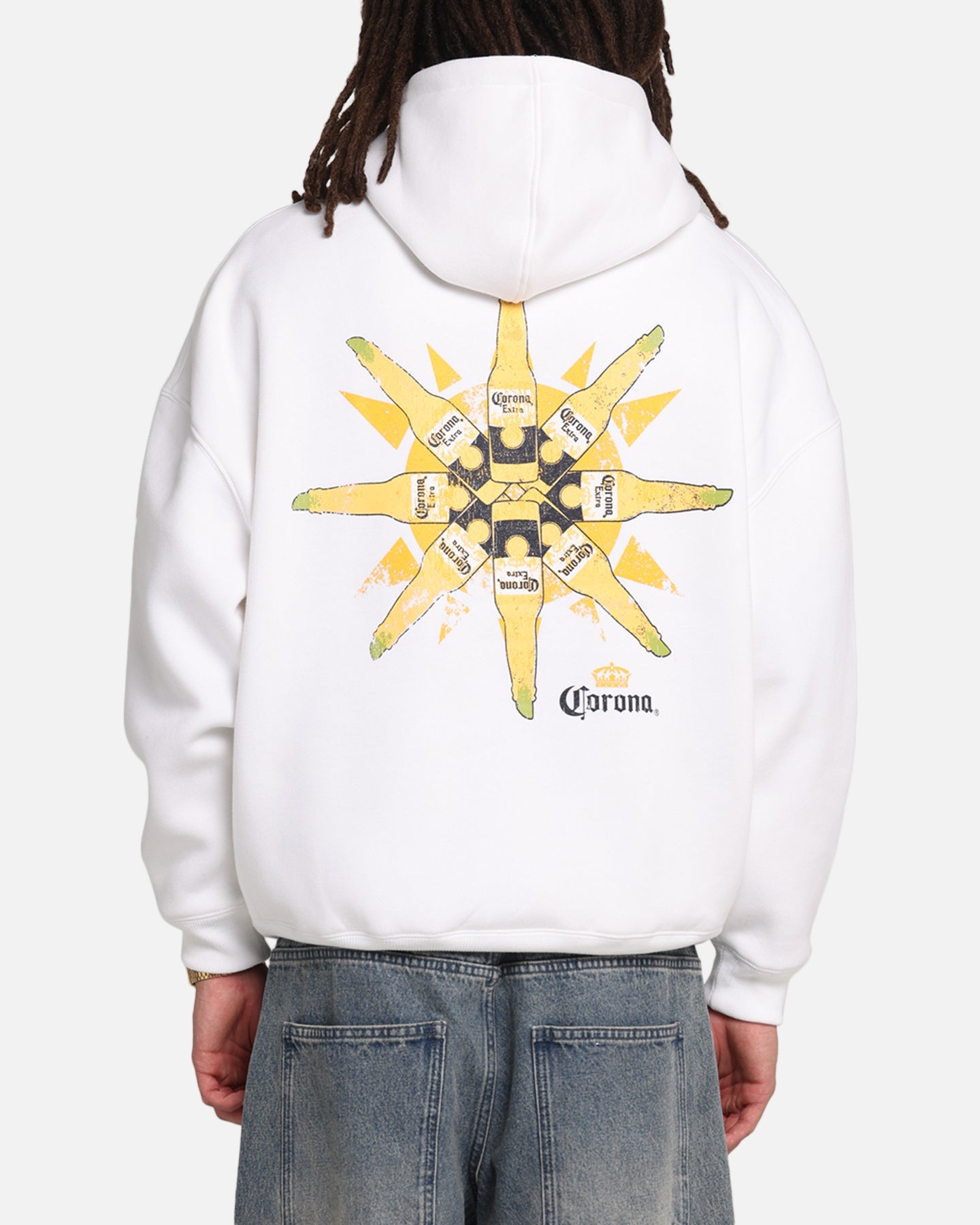 73Studio Corona Premium Hoodie White