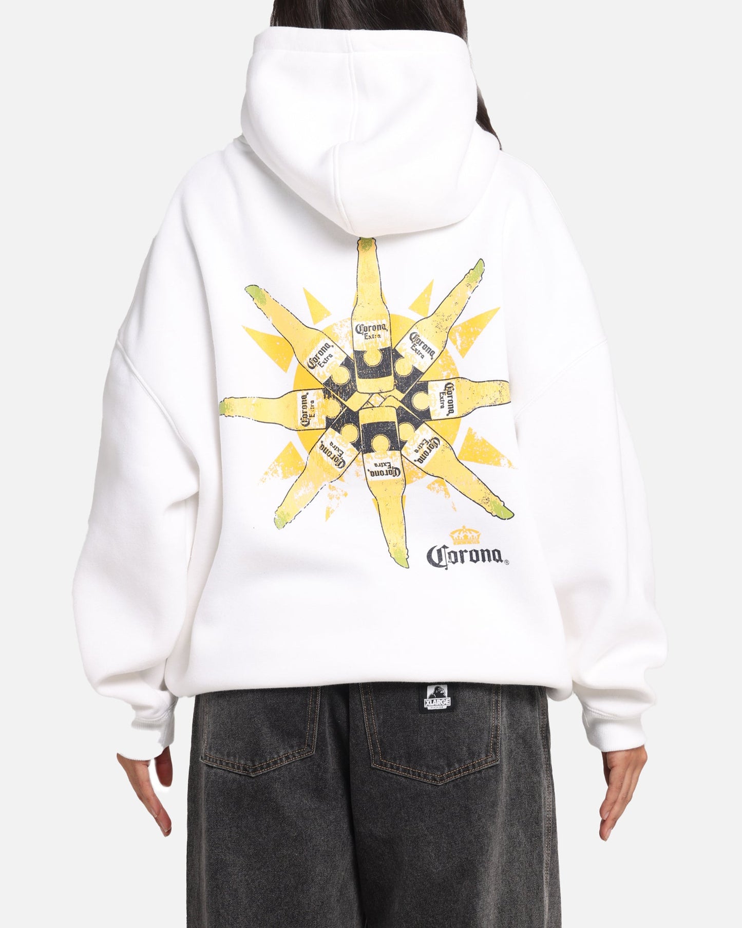 73Studio Corona Premium Hoodie White