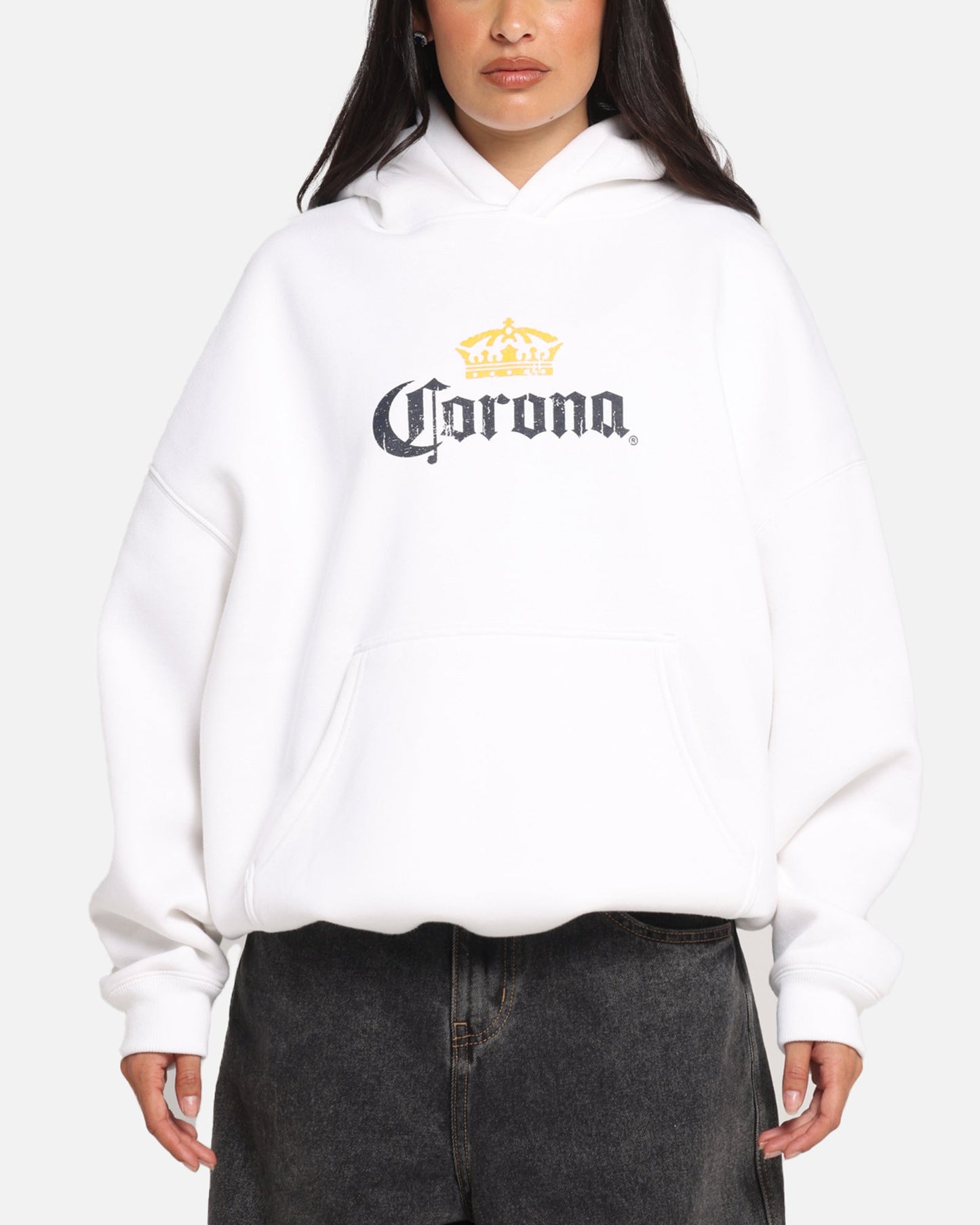 73Studio Corona Premium Hoodie White