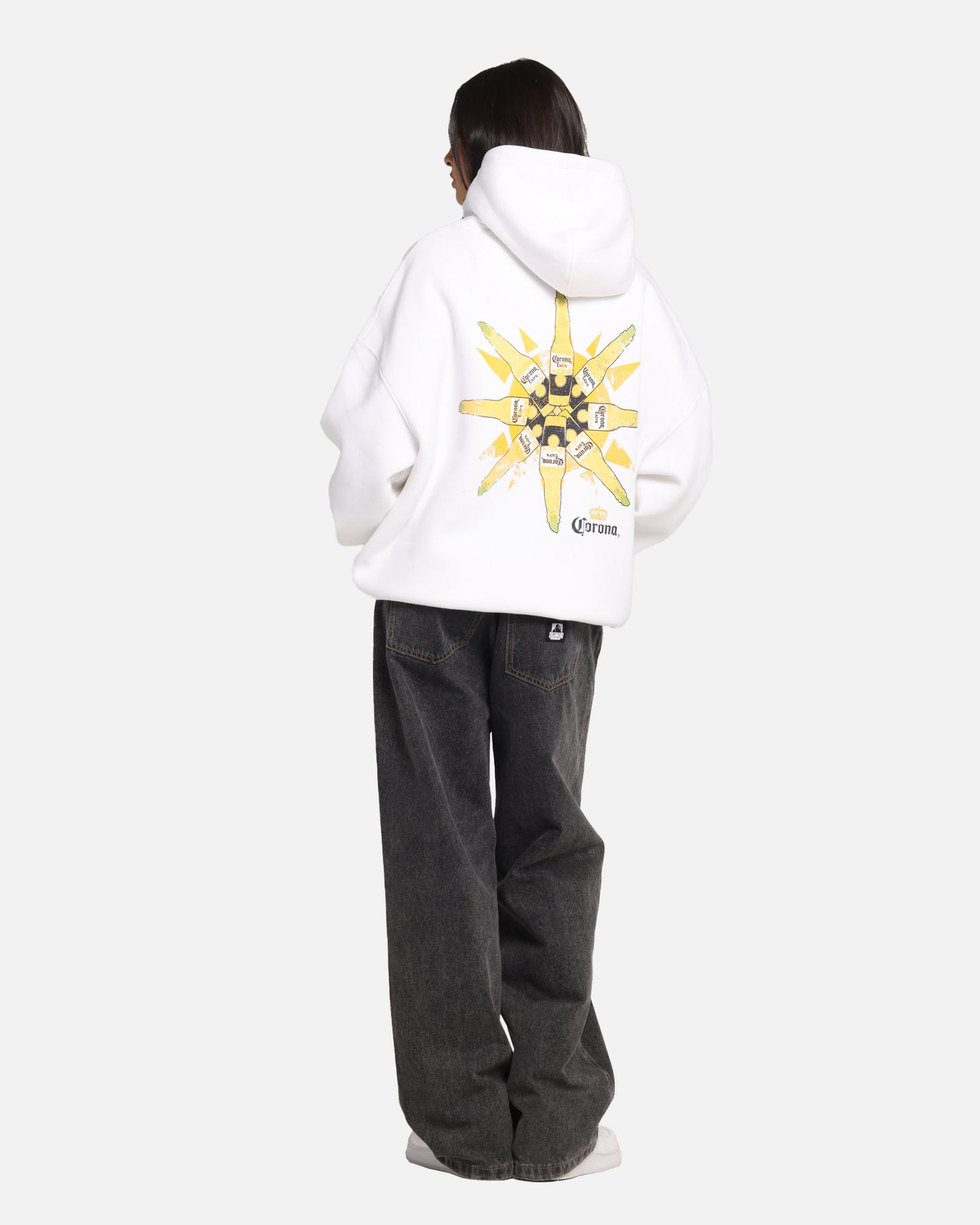 73Studio Corona Premium Hoodie White