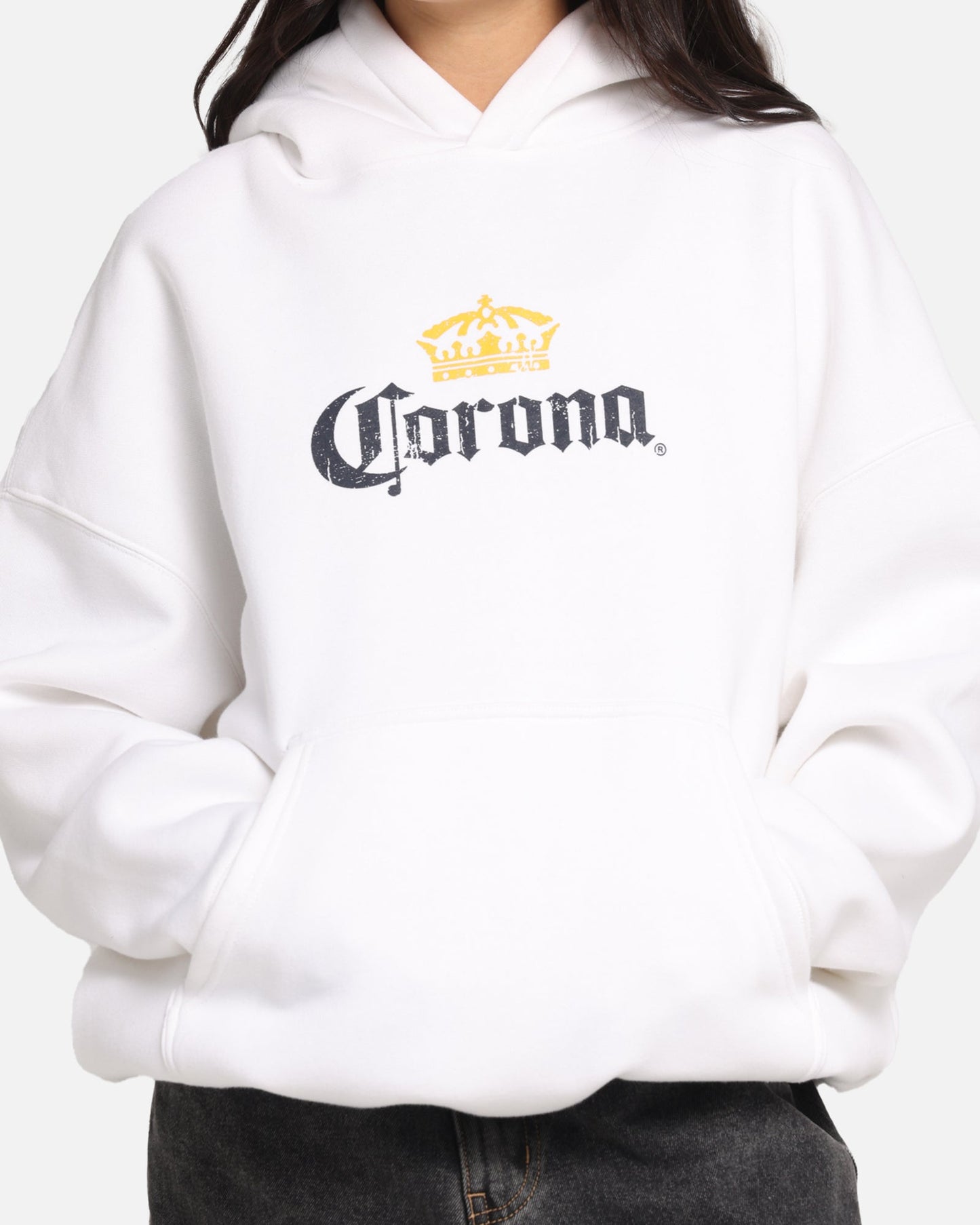 73Studio Corona Premium Hoodie White