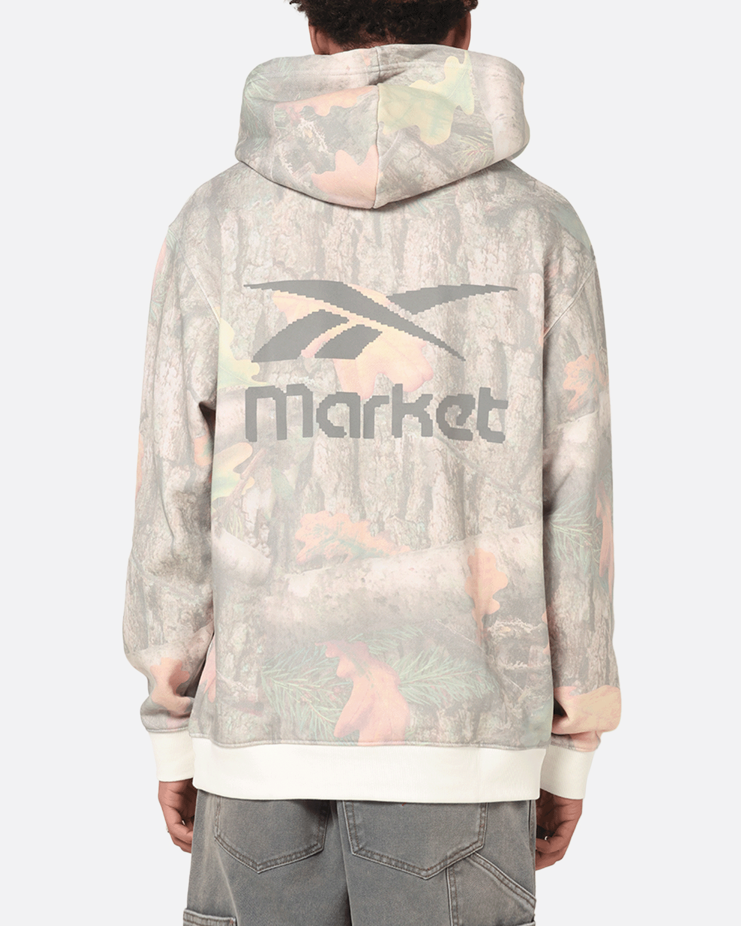 Reebok X Market All Over Print Hoodie Real Tree Camo