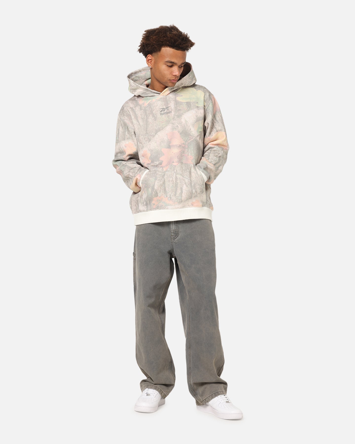 Reebok X Market All Over Print Hoodie Real Tree Camo