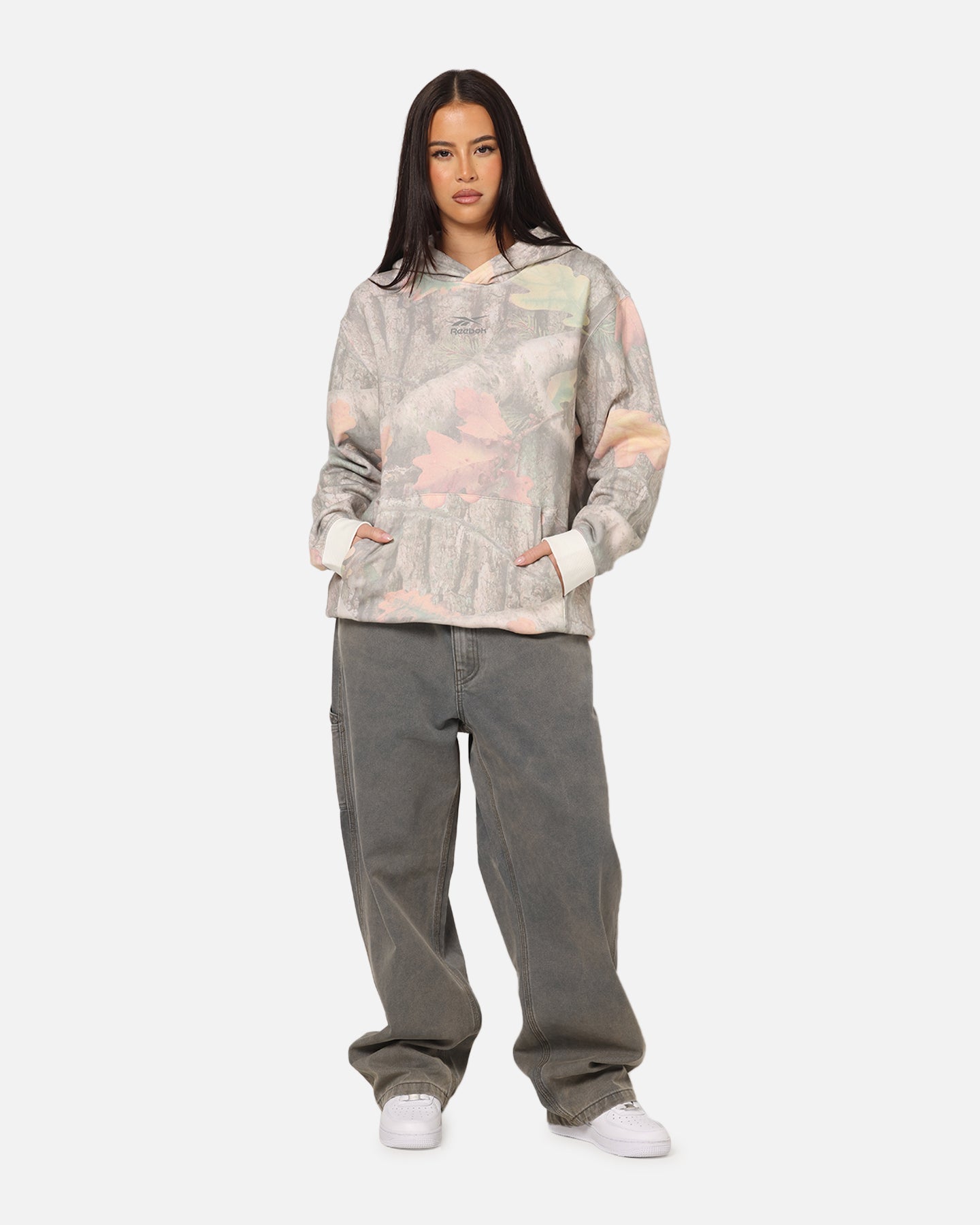 Reebok X Market All Over Print Hoodie Real Tree Camo