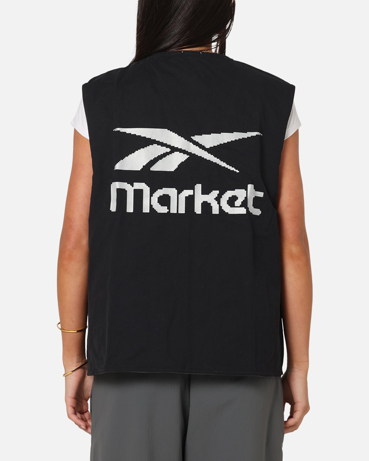 Reebok X Market Reversible Vest Black/Silver