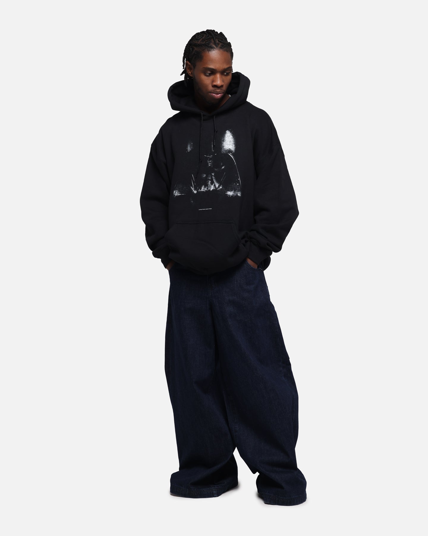 73Studio Star Wars Vader Premium Hoodie Black