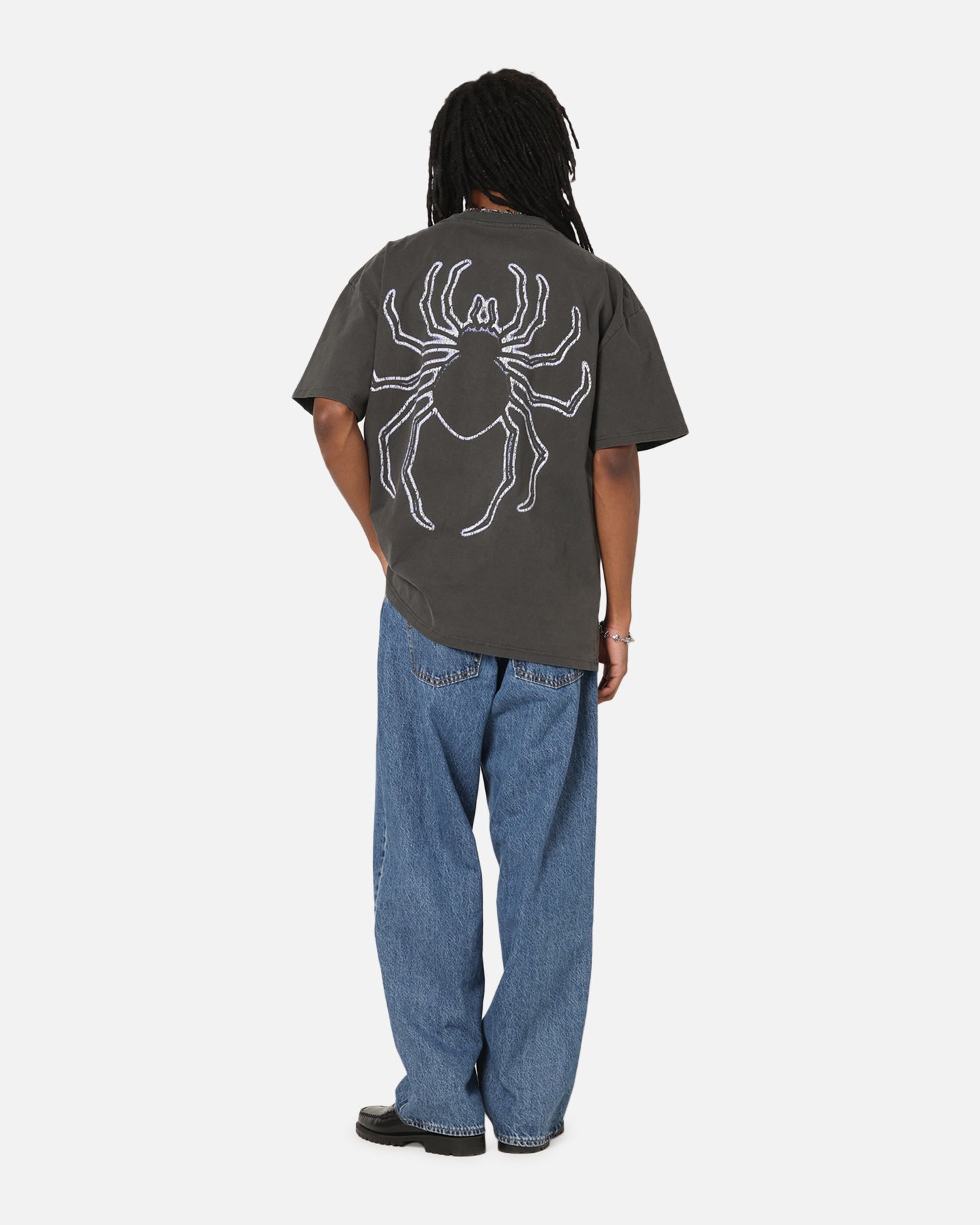 73Studio X  Hunter X Hunter Hisoka Heavyweight T-Shirt Black Wash