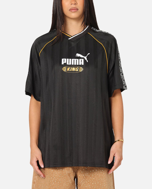 Puma King Relaxed Football Jersey Black