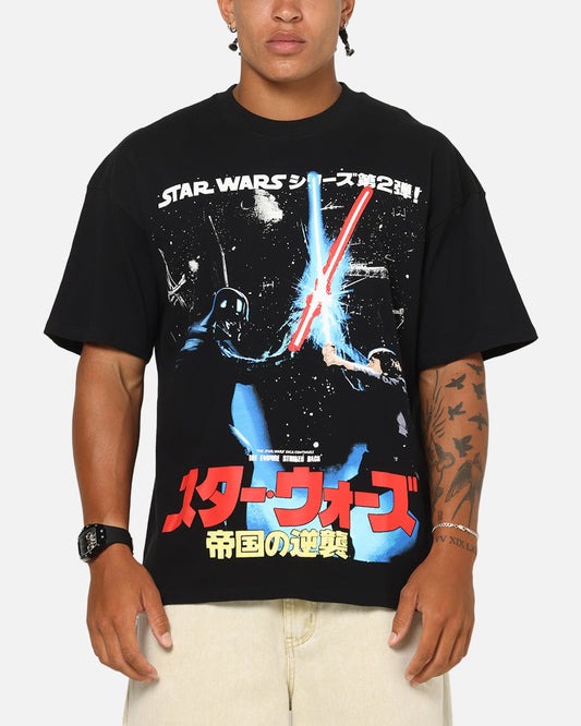 73Studio Star Wars '90 Empire Strikes Vintage T-Shirt Black