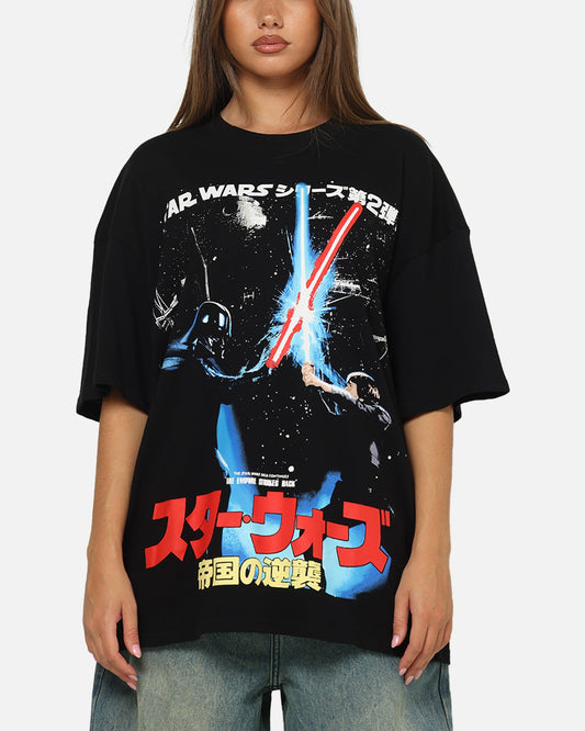 73Studio Star Wars '90 Empire Strikes Vintage T-Shirt Black