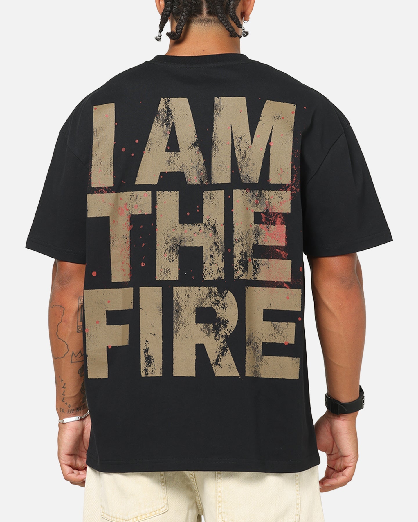 73Studio X Avatar Fire And Ask Heavy T-Shirt Black