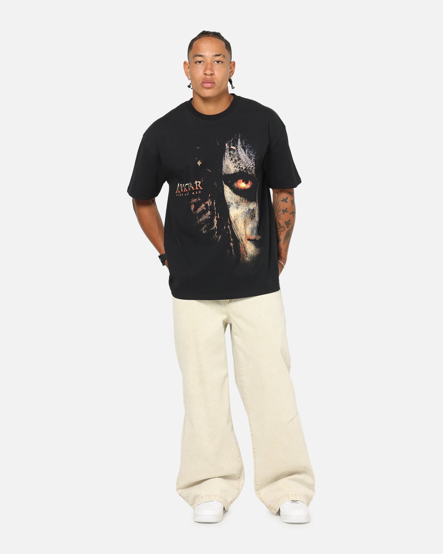 73Studio X Avatar Fire And Ask Heavy T-Shirt Black