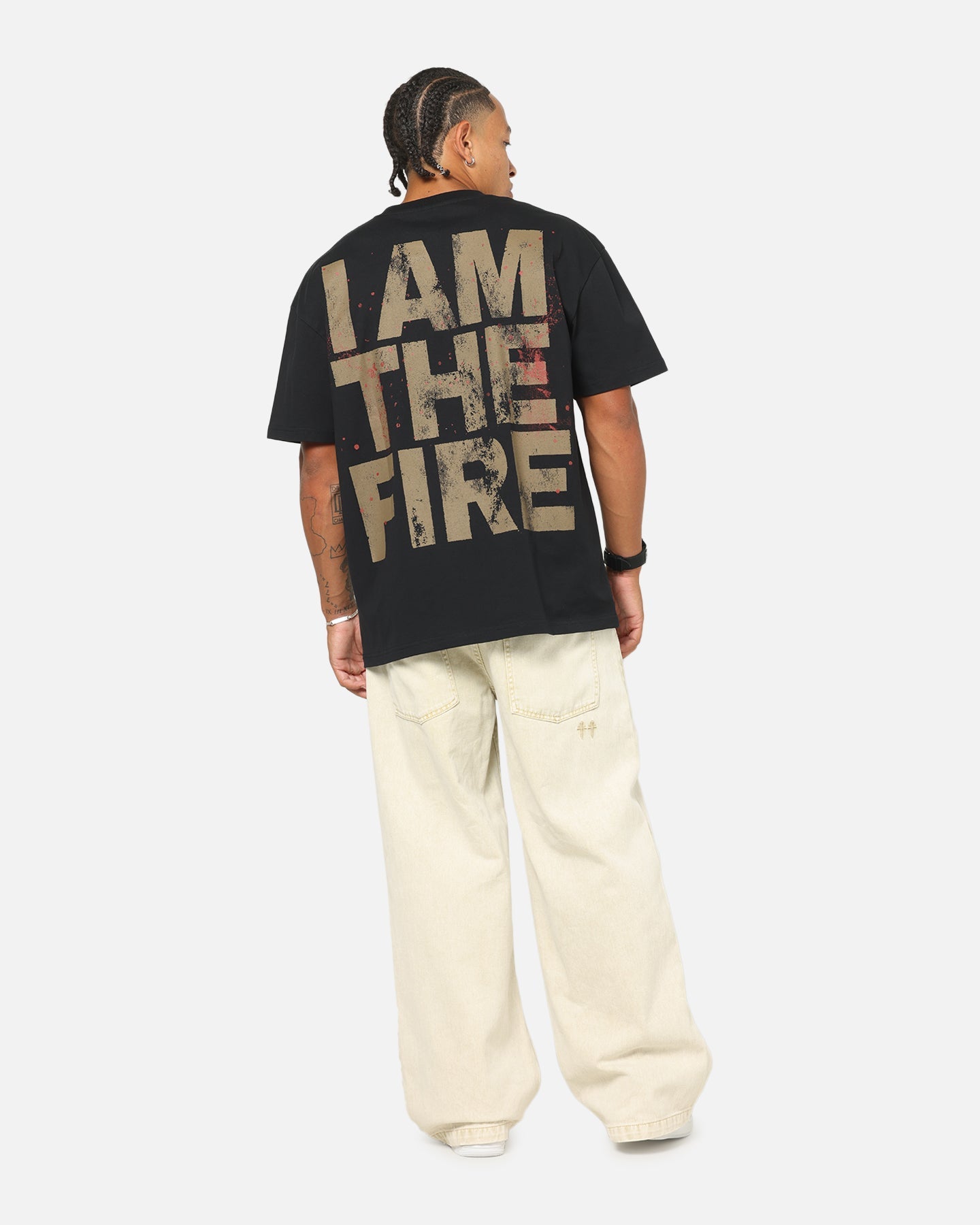 73Studio X Avatar Fire And Ask Heavy T-Shirt Black