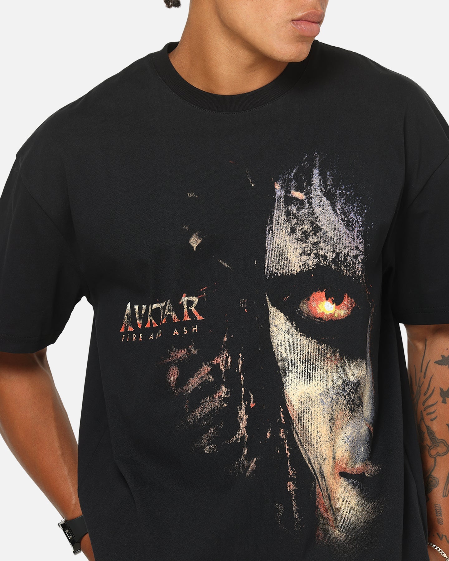 73Studio X Avatar Fire And Ask Heavy T-Shirt Black