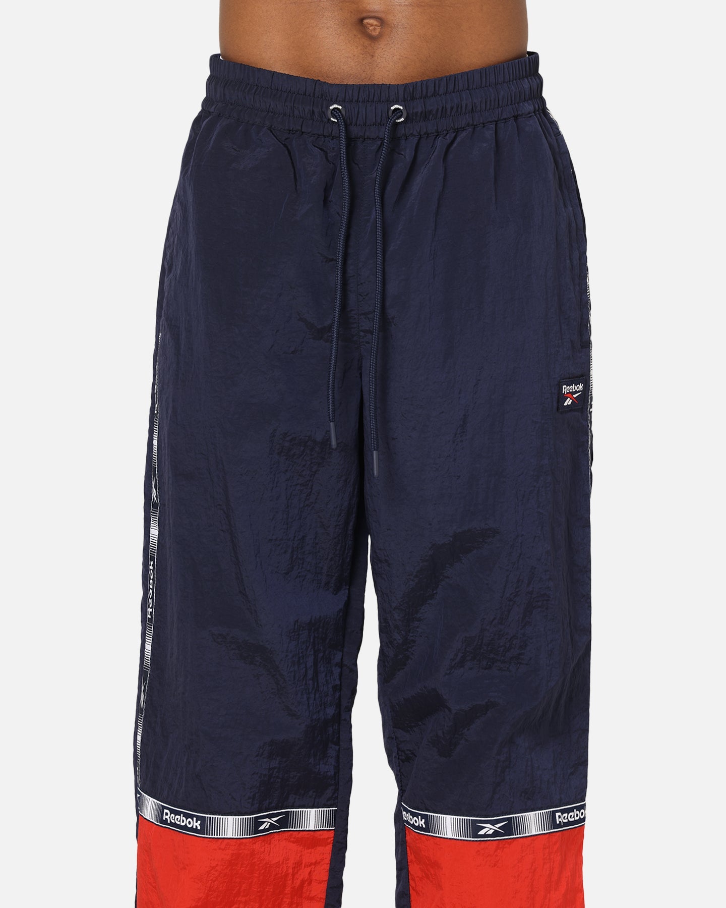 Reebok Colour Block Joggers Navy/Red