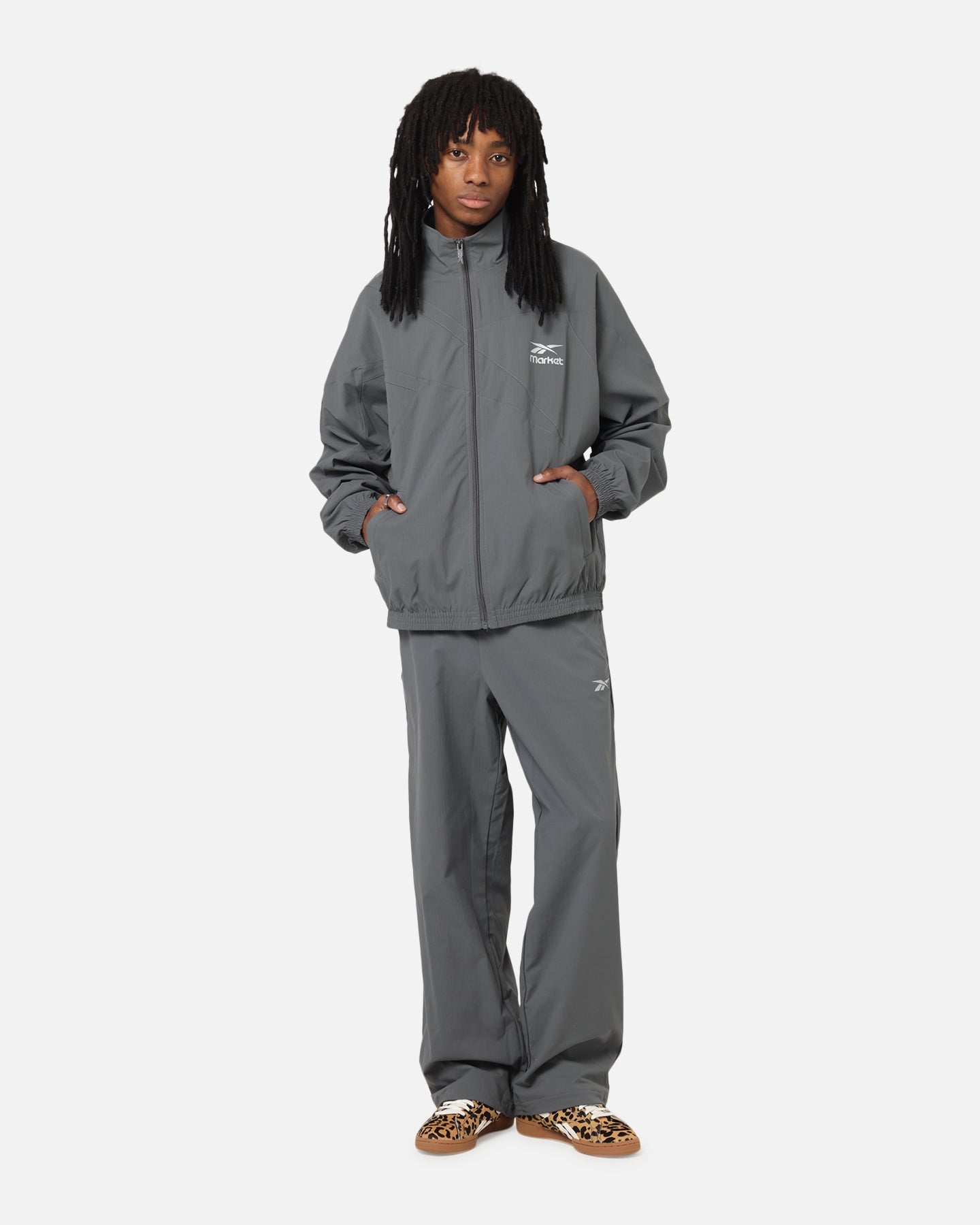 Reebok X Market Track Pants Grey/Silver