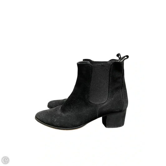 Boots Ankle Heels By Clothes Mentor In Black, Size: 8
