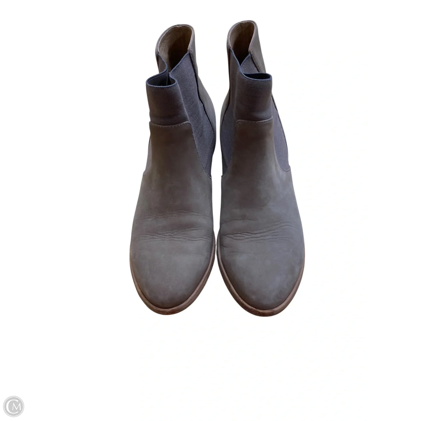 Boots Ankle Flats By Clothes Mentor In Taupe, Size: 8.5