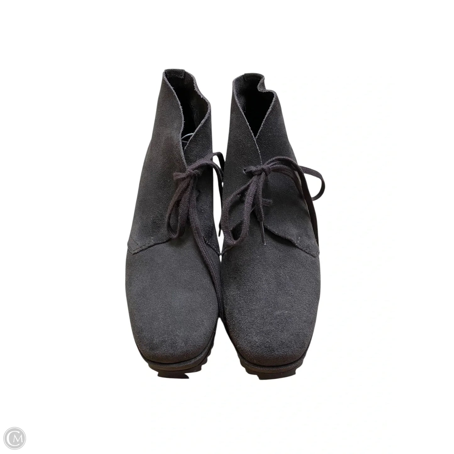 Boots Ankle Heels By Clothes Mentor In Brown, Size: 6