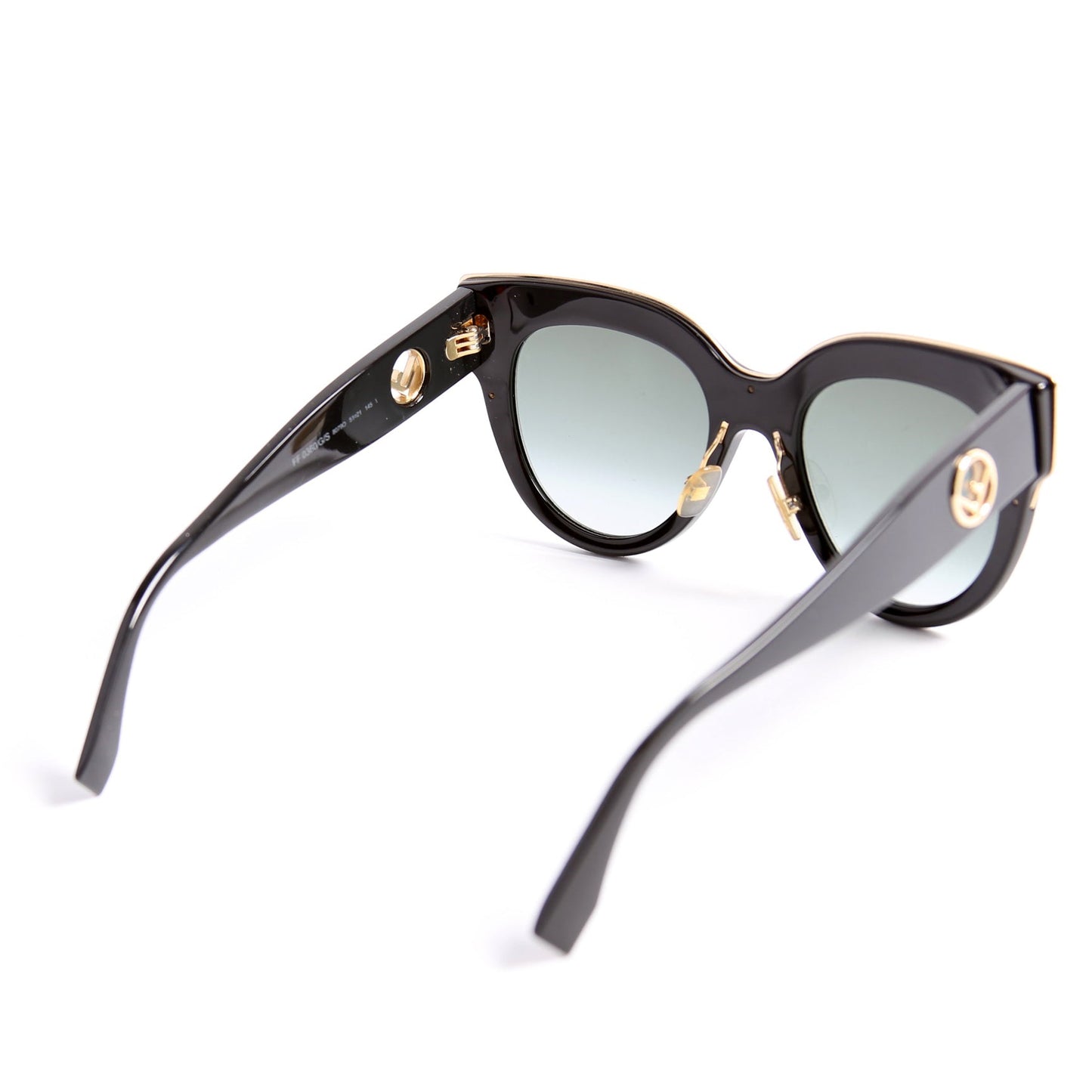 FF 0360/G/S F Is Fendi Cat Eye Sunglasses Black