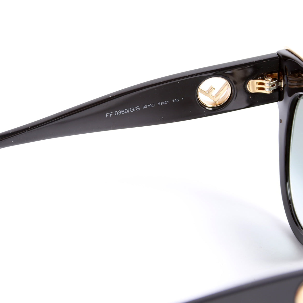 FF 0360/G/S F Is Fendi Cat Eye Sunglasses Black