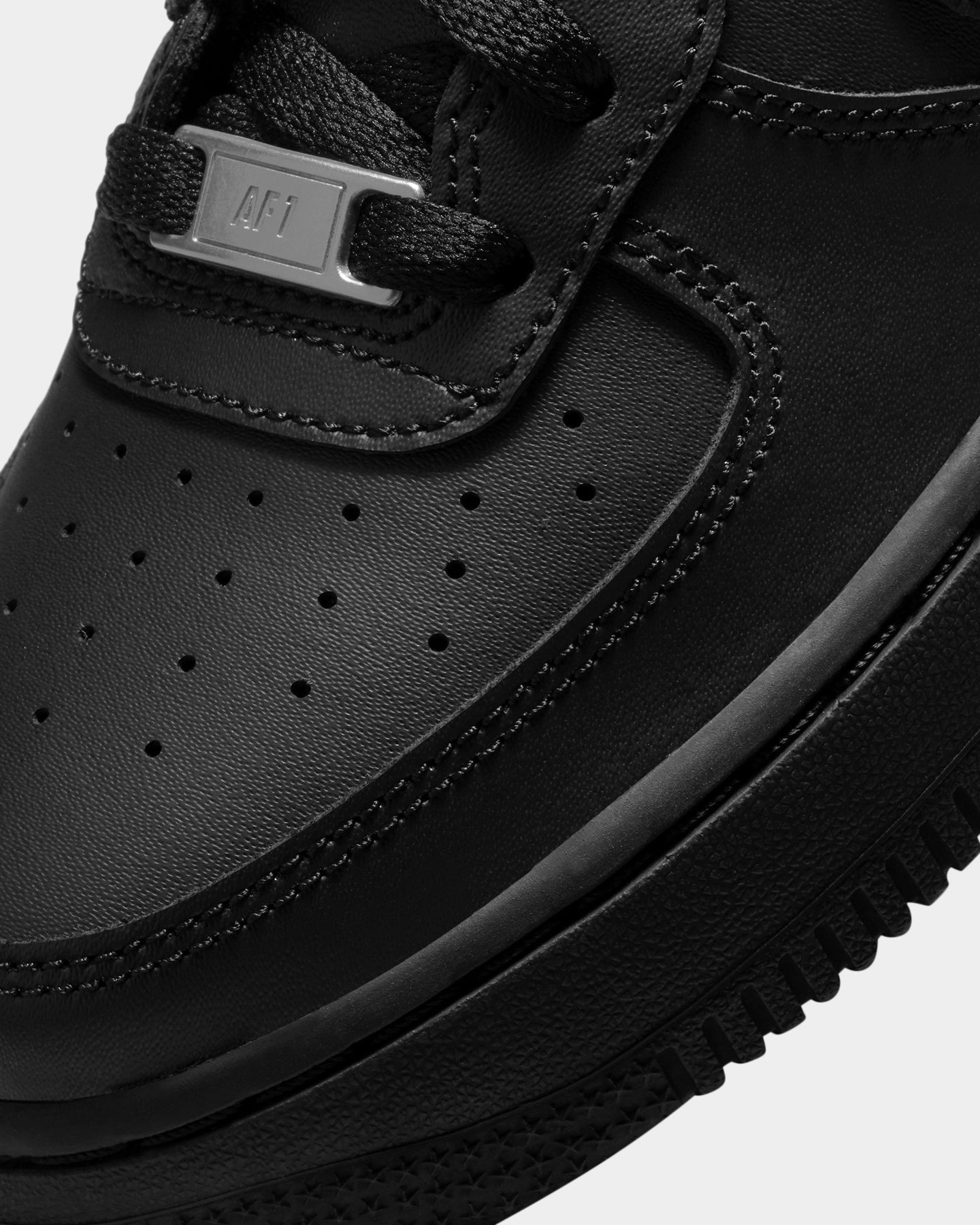 Nike Kids' Air Force 1 LE (GS) Black/Black
