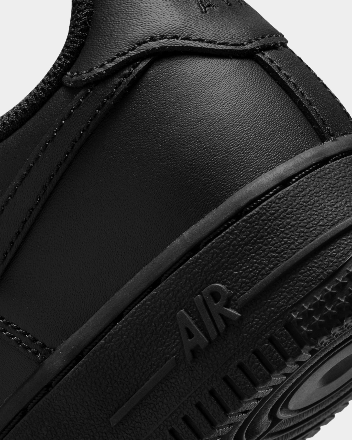 Nike Kids' Air Force 1 LE (GS) Black/Black