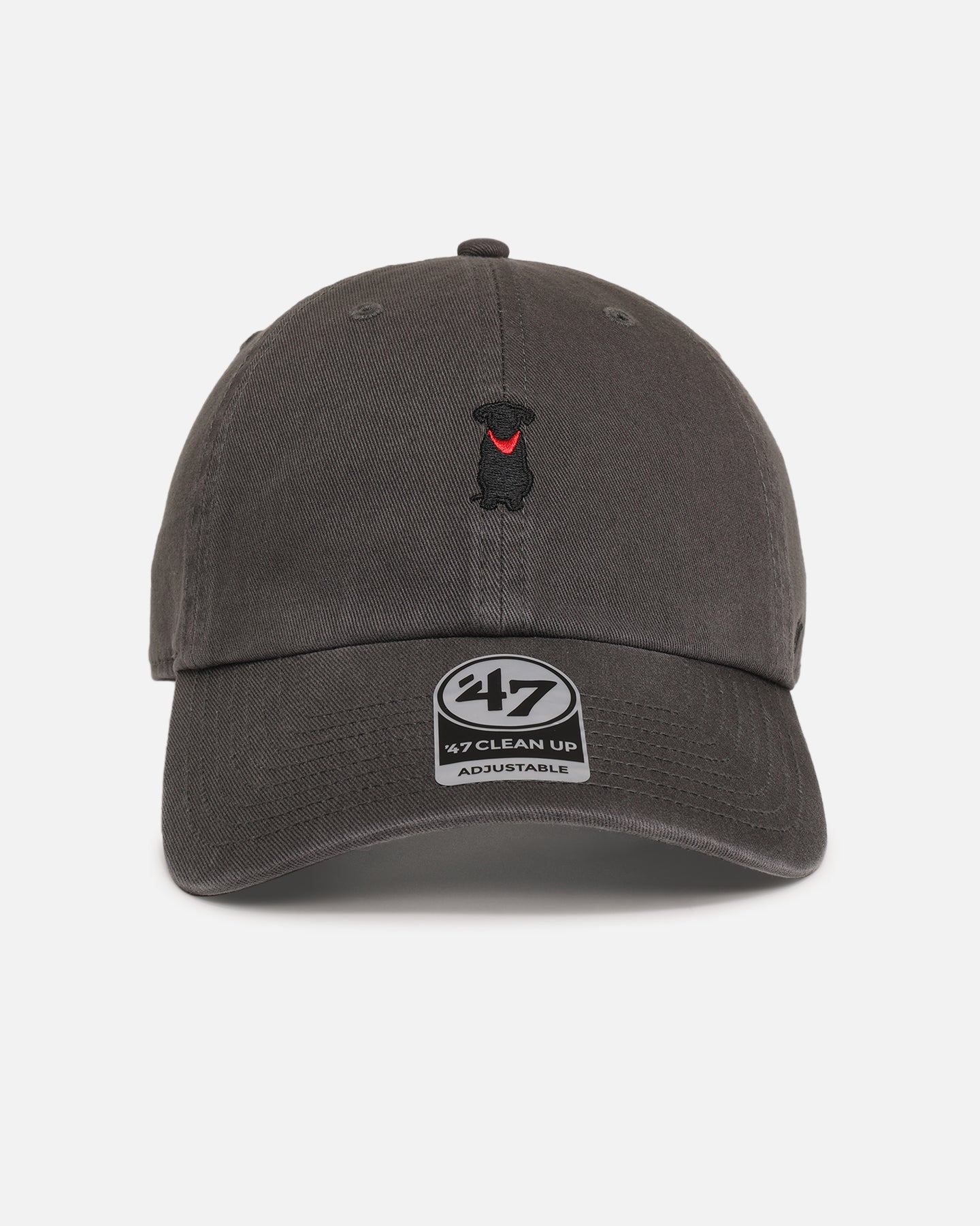 47 Brand Black Labrador 'Dog Collection' 47 Clean Up Strapback Charcoal