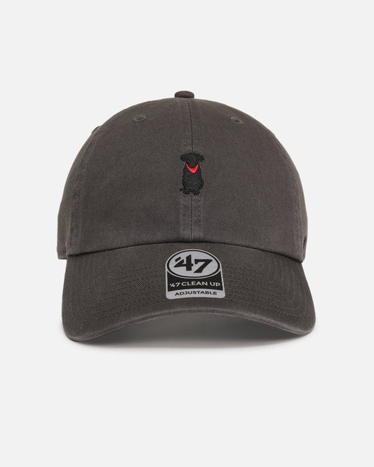 47 Brand Black Labrador 'Dog Collection' 47 Clean Up Strapback Charcoal