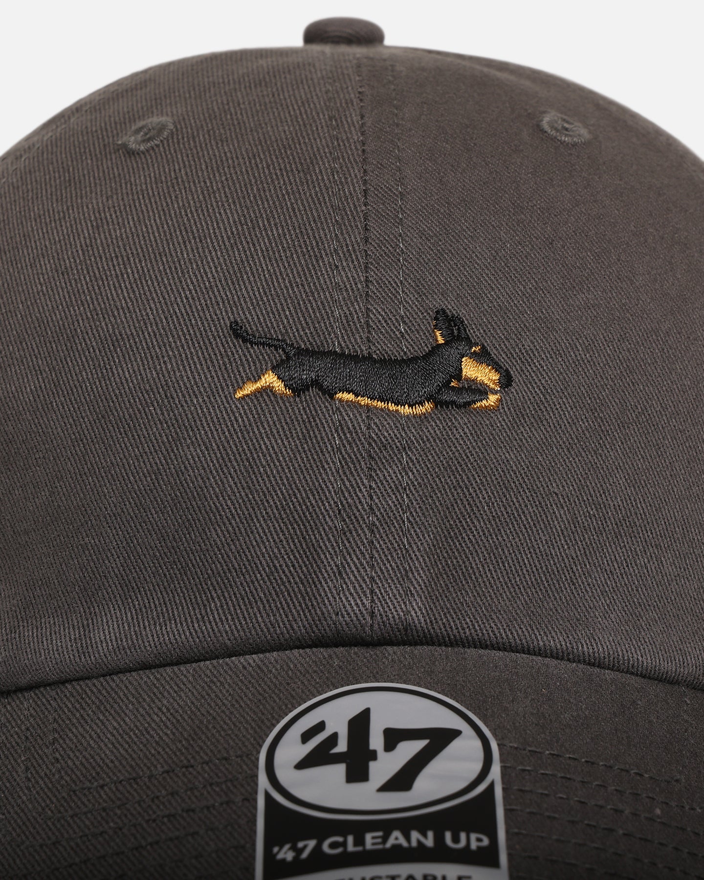 47 Brand Dachshund 'Dog Collection' 47 Clean Up Strapback Charcoal